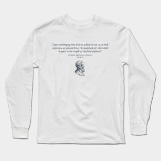 Satirical Archimedes - Light Long Sleeve T-Shirt